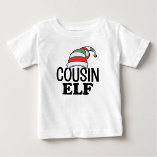 Cousin Elf Shirt Funny Christmas Matching T-shirt