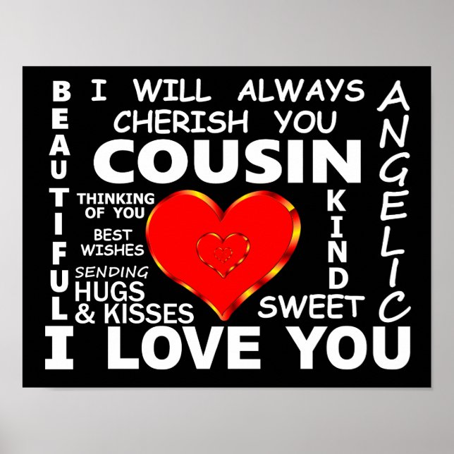 Cousin I Love You Poster (Front)