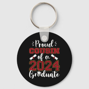 Cousin Of A Cl Of 2024 Graduate Senior Graduation  Key Ring