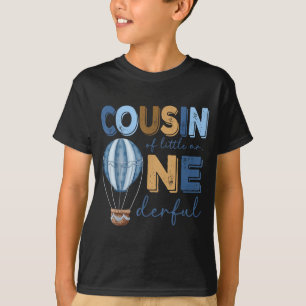 Cousin of Little Mr Onederful 1st Birthday Boy Air T-Shirt