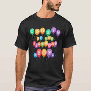 Cousin of The Birthday Boy Balloon Boy B-Day Famil T-Shirt