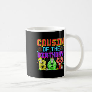 Cousin Of The Birthday Boy Gorilla Game Cute Famil Coffee Mug