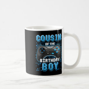 Cousin Of The Birthday Boy Matching Video Game Bir Coffee Mug