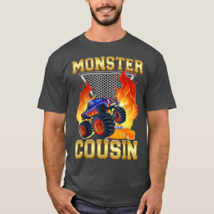 Cousin Of The Birthday Boy Monster Truck Matching  T-Shirt