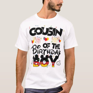 Cousin Of The Birthday Boy Mouse Family Matching T-Shirt