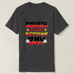 Cousin Of The Birthday Boy Mouse Family Matching T-Shirt