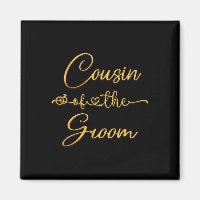 Cousin Of The Groom Wedding Party Idea For Him