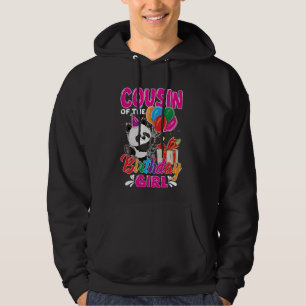 Cousin Of The Panda Bear Birthday Animal Lover Boy Hoodie