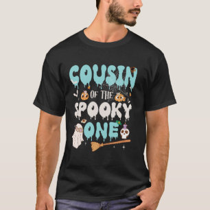 Cousin of The Spooky One Boy 1st Birthday Hallowee T-Shirt