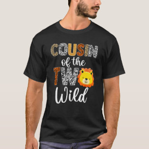 Cousin of the Two Wild Baby Lion 2nd Birthday Boy T-Shirt