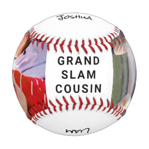 Cousin Personalised Photos Baseball