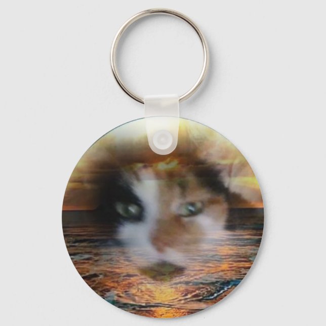 Cousin Pumpkins Button Keychain (Front)