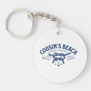 Cousin’s Beach NC The Summer I Turned Pretty  Key Ring