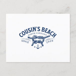 Cousin’s Beach, NC The Summer I Turned Pretty  Postcard