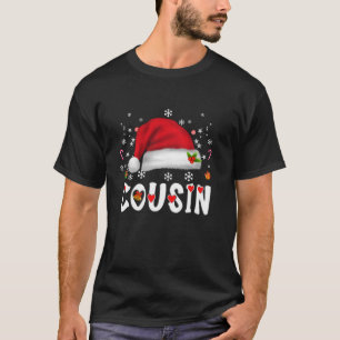 Cousin Santa Christmas Family Matching Pyjamas Cou T-Shirt