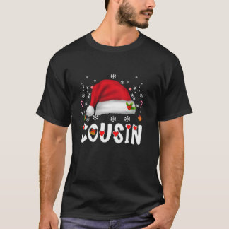 Cousin Santa Christmas Family Matching Pyjamas Cou T-Shirt