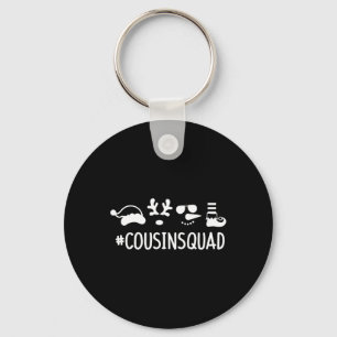 Cousin Squad Christmas Santa Squad Elf Reindeer Sn Key Ring