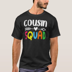 Cousin Squad Crew Family Matching Group Reunion T-Shirt