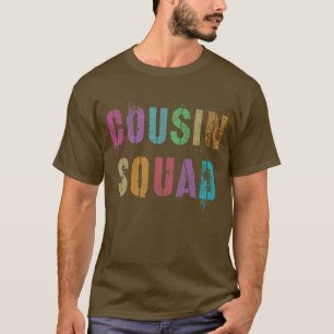 COUSIN SQUAD Grandma Grandpa Camp 2022 Sign Autogr T-Shirt