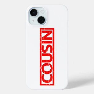 Cousin Stamp iPhone 15 Case
