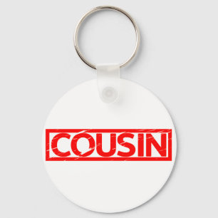 Cousin Stamp Key Ring