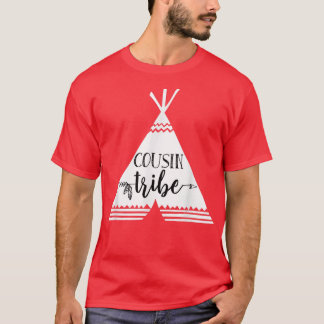 Cousin Tribe Funny Family Group Matching Thanksgiv T-Shirt
