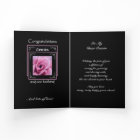 COUSIN Wedding Congratulations - Pink Rose