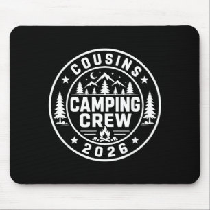 Cousins Camping Crew 2026 Summer Camp Men Women Mouse Mat