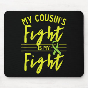 Cousin's Fight Is My Fight Kidney Disease Awarenes Mouse Mat