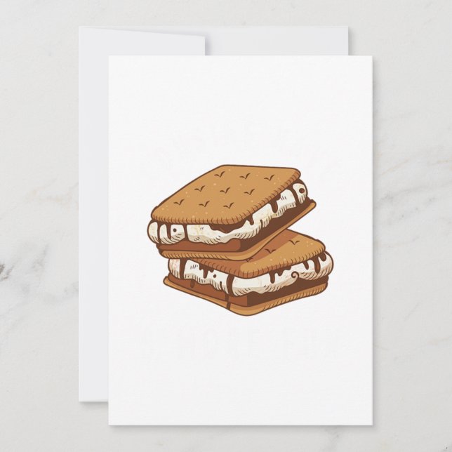 Cousins Have SMore Fun Brother Sister Family Gift Invitation (Front)