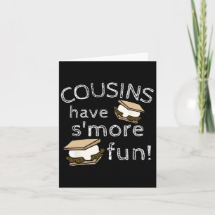 Cousins Have Smore Fun Family Vacation Reunion Mat Card