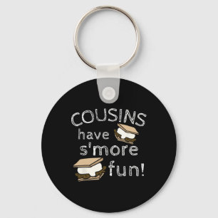 Cousins Have Smore Fun Family Vacation Reunion Mat Key Ring