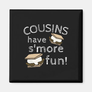 Cousins Have Smore Fun Family Vacation Reunion Mat Magnet