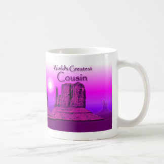Cousin's Loving Hands Purple Mug