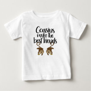 "Cousins make the best friends" Monkey Bodysuit