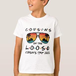 Cousins On The Loose Cousins Trip 2025 Beach Match T-Shirt