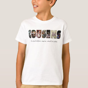 Cousins Photo Collage Kid's T-Shirt