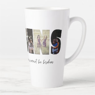 Cousins Photo Collage Latte Mug