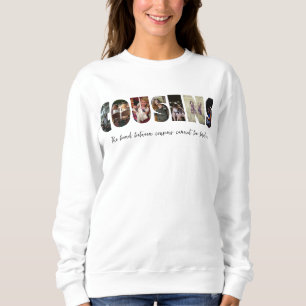 Cousins Photo Collage Sweatshirt
