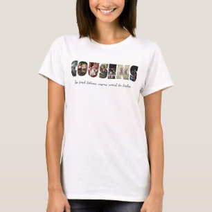Cousins Photo Collage Women's T-Shirt