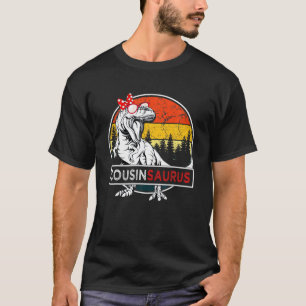 Cousinsaurus Dinosaur Funny Cousin Saurus Family T-Shirt