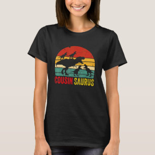 Cousinsaurus Rex Dinosaur Cousin Saurus Family Mat T-Shirt