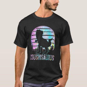 Cousinsaurus Rex Dinosaur Cousin Saurus Tye Die Me T-Shirt