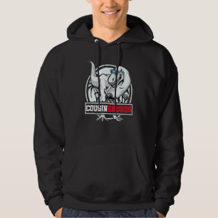 Cousinssaurus Rex Dinosaur Cousins Saurus Family M Hoodie