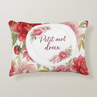 Coussin Floral Decorative Cushion