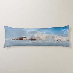 Coussin photo falaises et mer de glaces body cushion