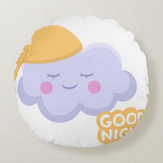 Coussin rond zzz round cushion