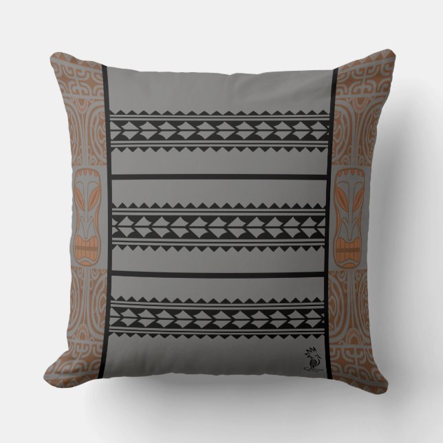 Coussin Tribal Ethnic Cushion (Front)