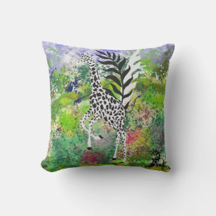 Coussin Wildlife Friendship - Giraffe  Cushion