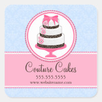 Couture Cakes Bakery Box Seals